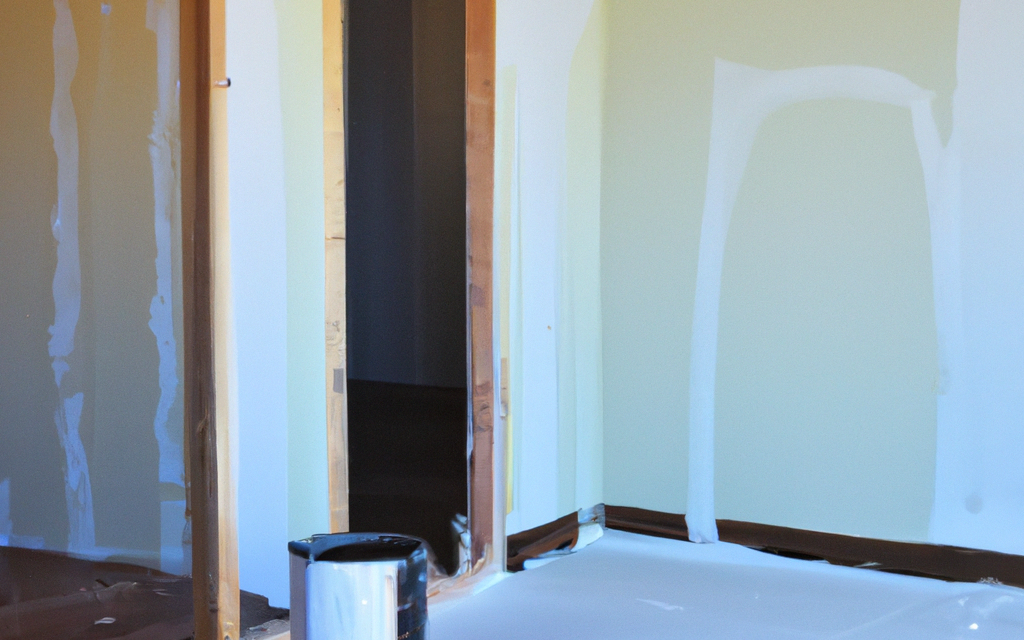 Room ready for a fresh coat of paint