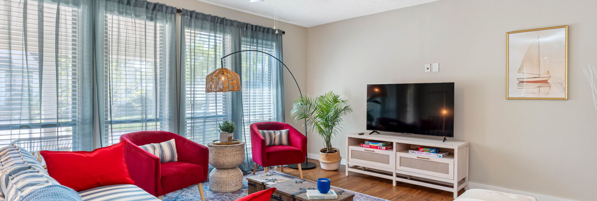 Boho nautical Airbnb — Airbnb Boho Design in Tampa, FL by Michael Intérieurs
