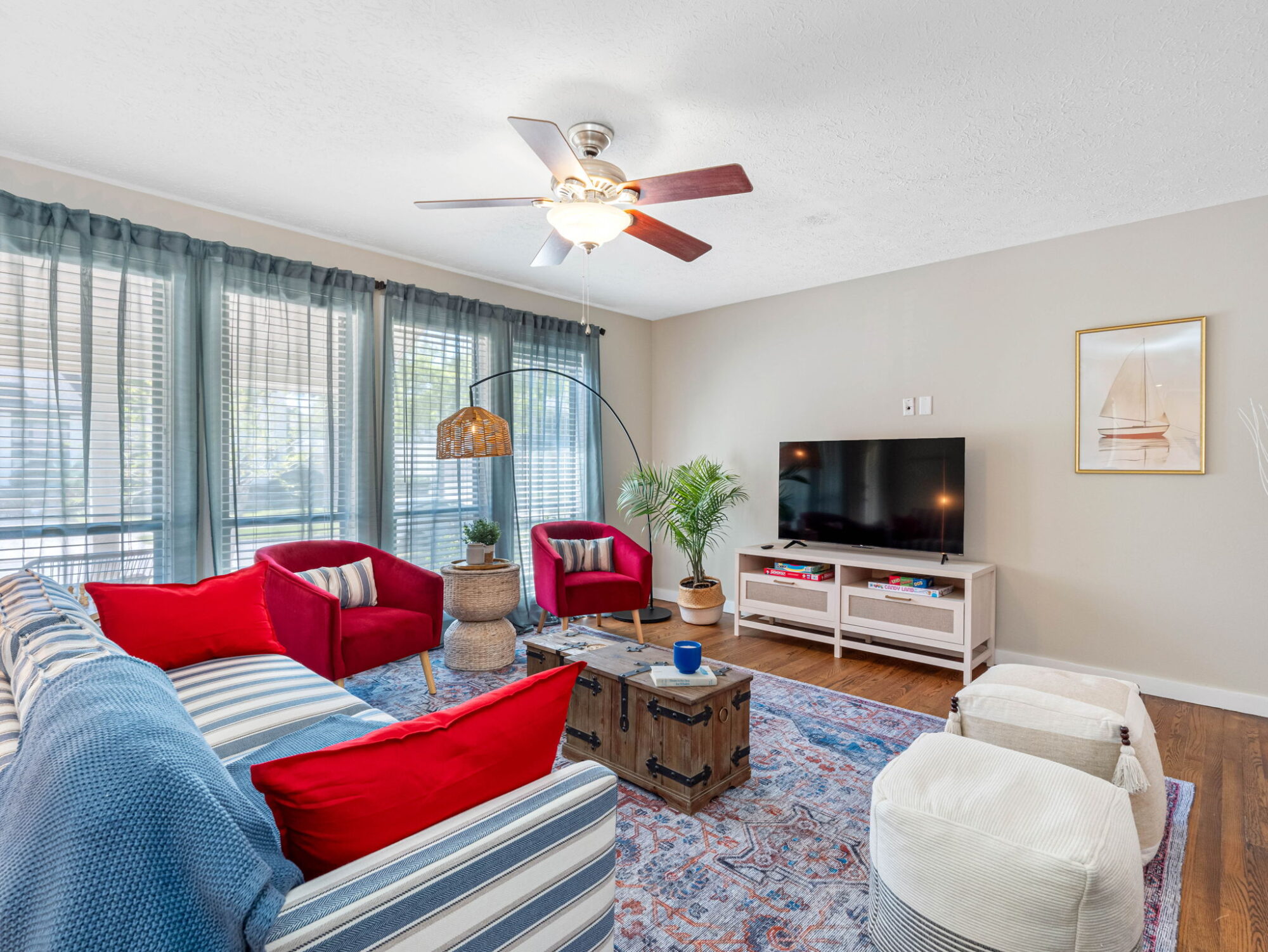 Boho nautical Airbnb — Airbnb Boho Design in Tampa, FL by Michael Intérieurs